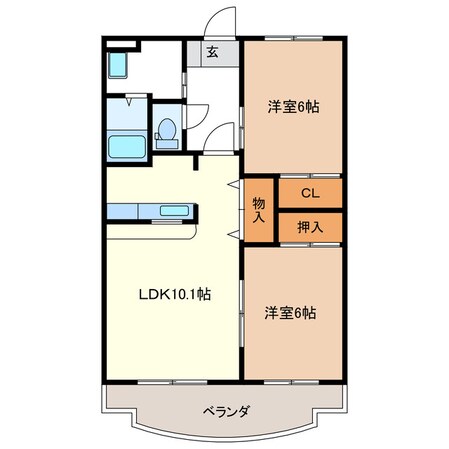 ＮＯＲＴＨフェザントの物件間取画像